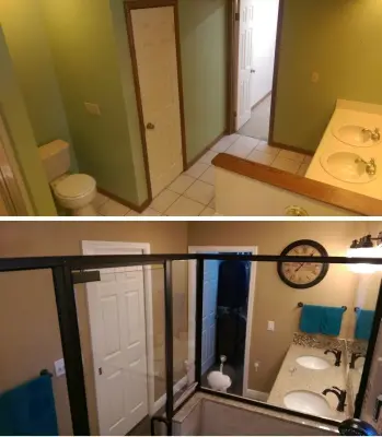 Guidry Restroom Remodeling — Home Renovation & Remodeling Services project by BBF Contractors