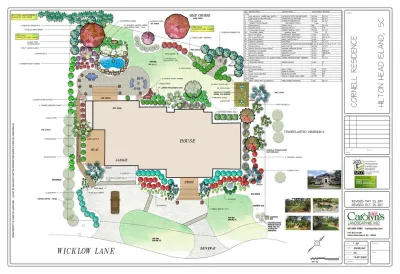 Cornell Residence — Landscape Construction project by Carolyn's Landscaping, Inc. in Hilton Head Island
