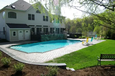 Poolscapes & Water Features — Landscape Construction project by Cashman Landscape Mgt & Design Inc.