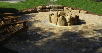 Outdoor Entertainment — Landscape Construction project by Cashman Landscape Mgt & Design Inc.