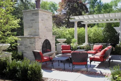 Hinsdale New Construction Landscape by CB Conlin Landscapes Inc.