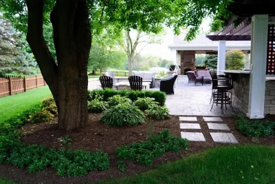 Naperville Private Residence Patio — Landscape Construction project by CB Conlin Landscapes Inc. in Naperville