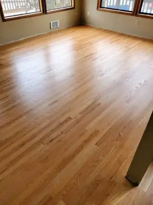 Wood Floor Restoration — Home Renovation & Remodeling Services project by Green Line Construction LLC