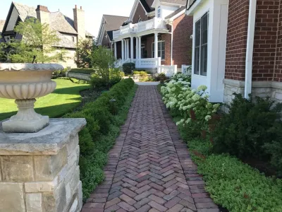 Naperville Private Residence Pool Patio by CB Conlin Landscapes Inc.