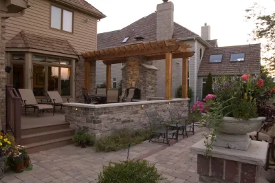 Naperville Private Residence Patio by CB Conlin Landscapes Inc.