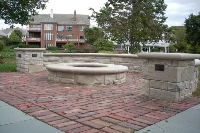 Glen Ellyn Private Residence Patio — Landscape Construction project by CB Conlin Landscapes Inc. in Glen Ellyn