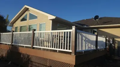 Hesston Deck Extension by Preferred Builders Inc.