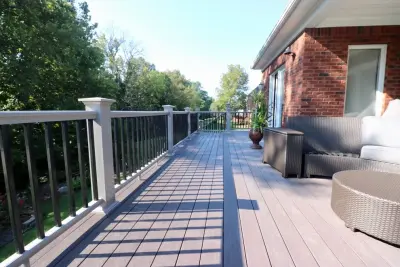 Hickory Deck by Azek — Home Renovation & Remodeling Services project by Vincent Abell Contracting