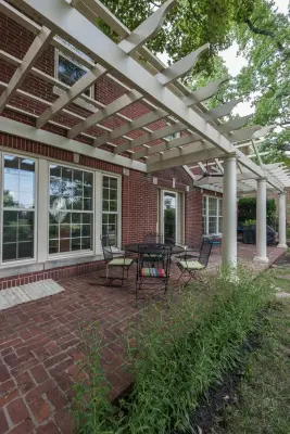 Festive Outdoor Pergola — Home Renovation & Remodeling Services project by Anderson & Rodgers Construction