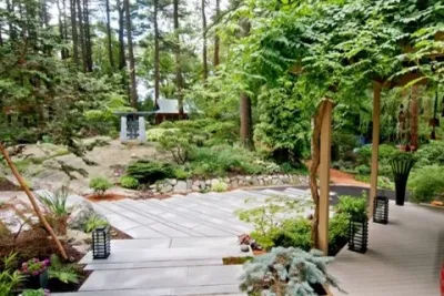 A Zen Approach, Reading, MA — Landscape Construction project by Christie Dustman & Company INC. in Reading