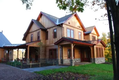 Charlotte Country Home — Landscape Construction project by Church Hill Landscapes, Inc. in Charlotte