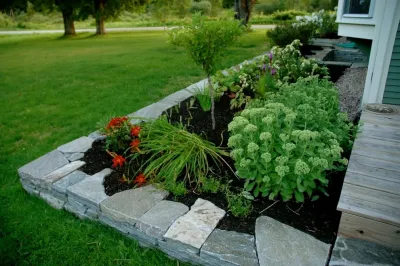 Bolton Foundation Walls and Gardens by Church Hill Landscapes, Inc.