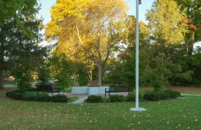 Shelburne Veterans Memorial - Shelburne, VT by Church Hill Landscapes, Inc.