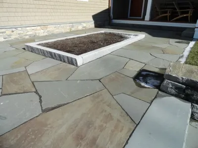 South Burlington Poolscape, Entry and Gardens — Landscape Construction project by Church Hill Landscapes, Inc.