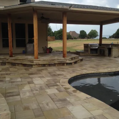 Cimarron Landscape - Outdoor Lighting Installation in Crowley, TX