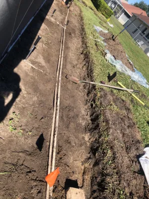 Retaining Wall Build — Landscape Construction project by Citruscapes Lawn & Landscaping