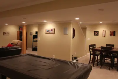 Basement Renovation — Home Renovation & Remodeling Services project by Level Best Construction