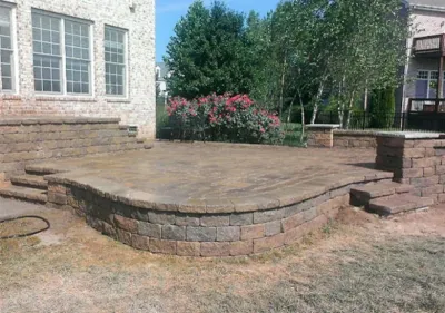 Retaining Walls — Landscape Construction project by CJ Hardscapes
