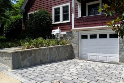 Paver Driveway by Classic Stonescaping & Gardens