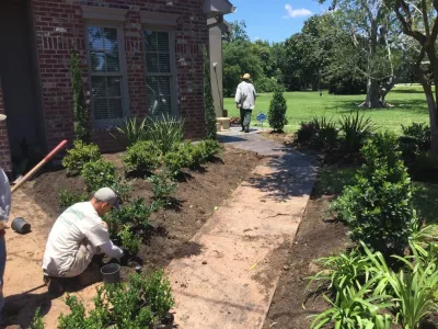 Metairie landscape design and installation — Landscape Construction project by Clean Cut Landscape Co in Kenner