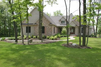 Front Yard Landscaping — Landscape Construction project by Clean Cut Lawn & Landscape