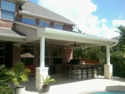 Houston Deck Canopies — Home Renovation & Remodeling Services project by All Star Construction, Inc.
