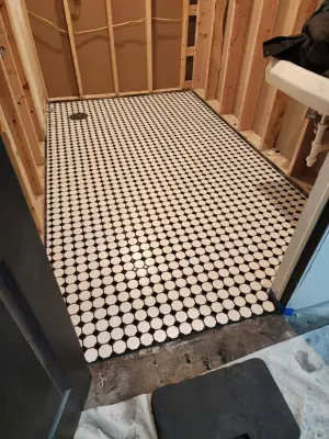 Hoxie Tile for Bathrooms — Home Renovation & Remodeling Services project by Rockwell Solutions
