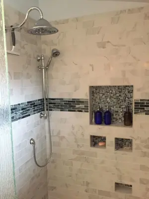 Oregon Bathroom Renovation in Hubbard — Home Renovation & Remodeling Services project by Olson & Jones Construction, Inc