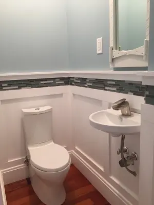 Hyde Park Restroom — Home Renovation & Remodeling Services project by Gleason Builders, LLC