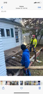 deck installation — Home Renovation & Remodeling Services project by Manzano's Development