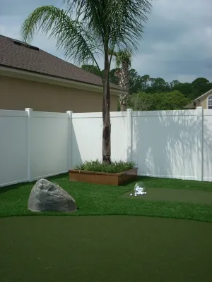 Anderson Backyard St Augustine FL — Landscape Construction project by Collins Turf Division