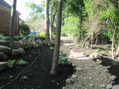 Ahlers- Back yard — Landscape Construction project by Colonial Classics Landscape
