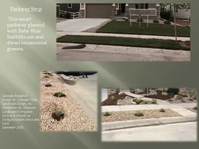 Garoupa Colorado Xeriscape by Colorado Vista Landscape Design, Inc.