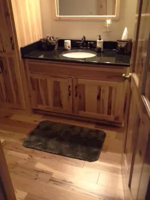 Bathroom Expansion for Guests — Home Renovation & Remodeling Services project by Carbon Construction Company