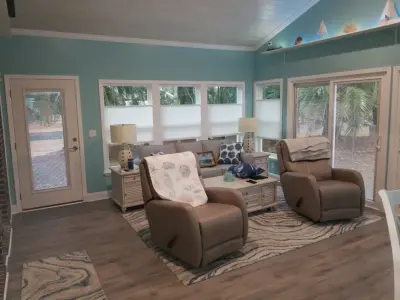 Carolina Room at Island Green — Home Renovation & Remodeling Services project by Custom Design Homes Inc