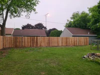 J Manitowoc Privacy Fence — Home Renovation & Remodeling Services project by Y&S Solutions, LLC