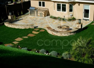 Compass Landscape Construction Inc. - Paver Installation in Rolling Hills Estates, CA