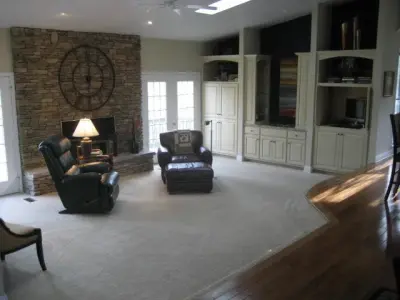 Carpet to Hardwood Makeover — Carpet Installation project by Crossville Wholesale Carpet
