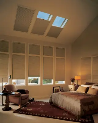 Automated Skylight Blinds — Carpet Installation project by Tahoe Specialty Flooring & Window Design
