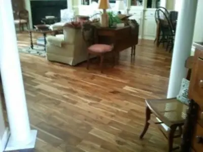 Acacia Wood Flooring — Carpet Installation project by Builders' Floors & Interiors