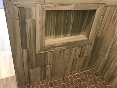 shower room — Carpet Installation project by Mel's Carpet Outlet