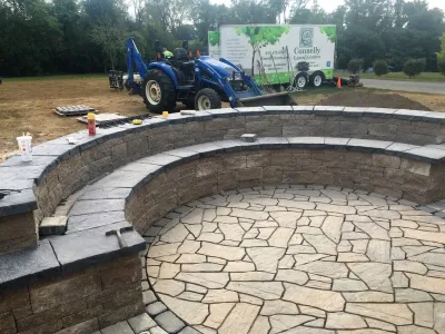 L Project — Landscape Construction project by Connelly Lawn And Garden, Inc.