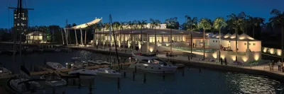 Sarasota Yacht Club - 2019 renovation — Landscape Design project by BORDEN Landscape Design in Sarasota