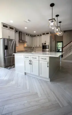 Renovation of Kitchen and Flooring Throughout the House, Creating an Open Space at Connie Lane — Kitchen Remodeling project by Premium Residential Remodeling