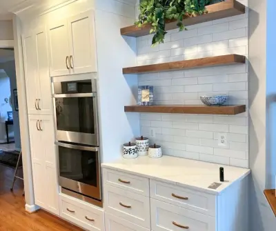 Navy Blue and White Kitchen Renovation — Kitchen Remodeling project by My Kitchen And Bath