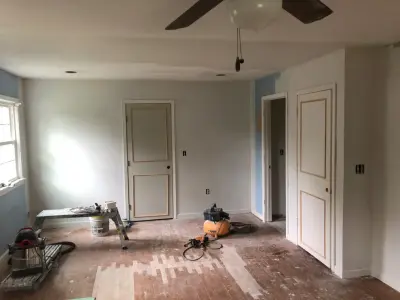 renovation of master bedroom and bath, converting old master bath to hallway bathroom — Kitchen Remodeling project by Spencer Remodeling