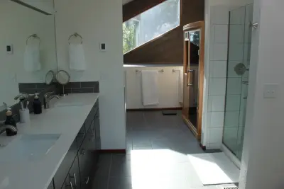 Nordic Street Bathroom Renovation — Kitchen Remodeling project by Bruce Roberts Company