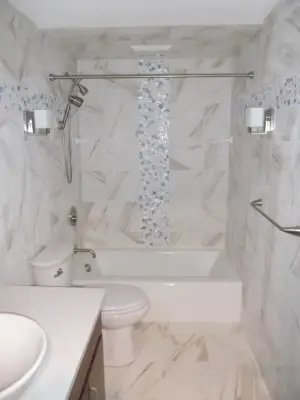 Bathroom Renovation in North Andover, MA — Kitchen Remodeling project by Executive Flooring & Remodeling