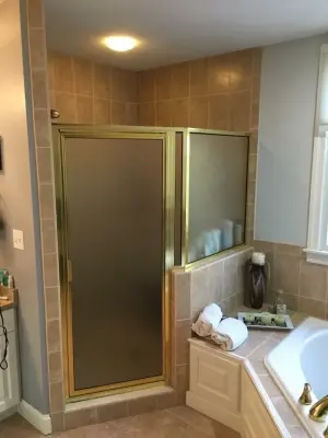 North Andover MA Bathroom Renovation / Custom Tiled Shower — Kitchen Remodeling project by Executive Flooring & Remodeling