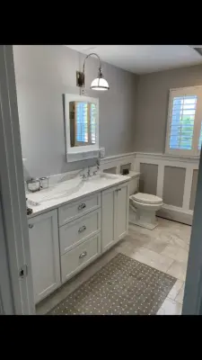 Easton Bathroom Renovation — Kitchen Remodeling project by Quinlan And Company - KITCHEN & BATH WORKS